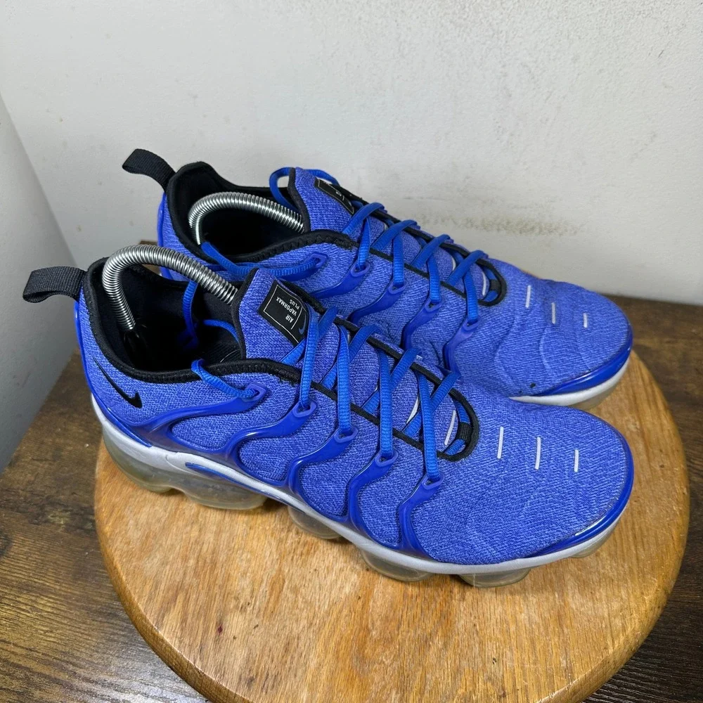 Nike Air VaporMax Plus Mens Game Royal Racer Blue 924453-404 Sneakers Size 11
